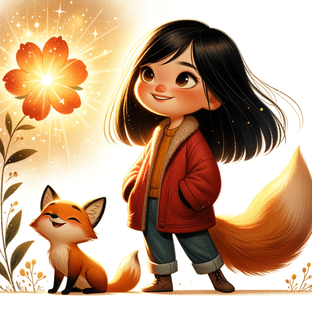 Sofia's book - black hair, tan skin