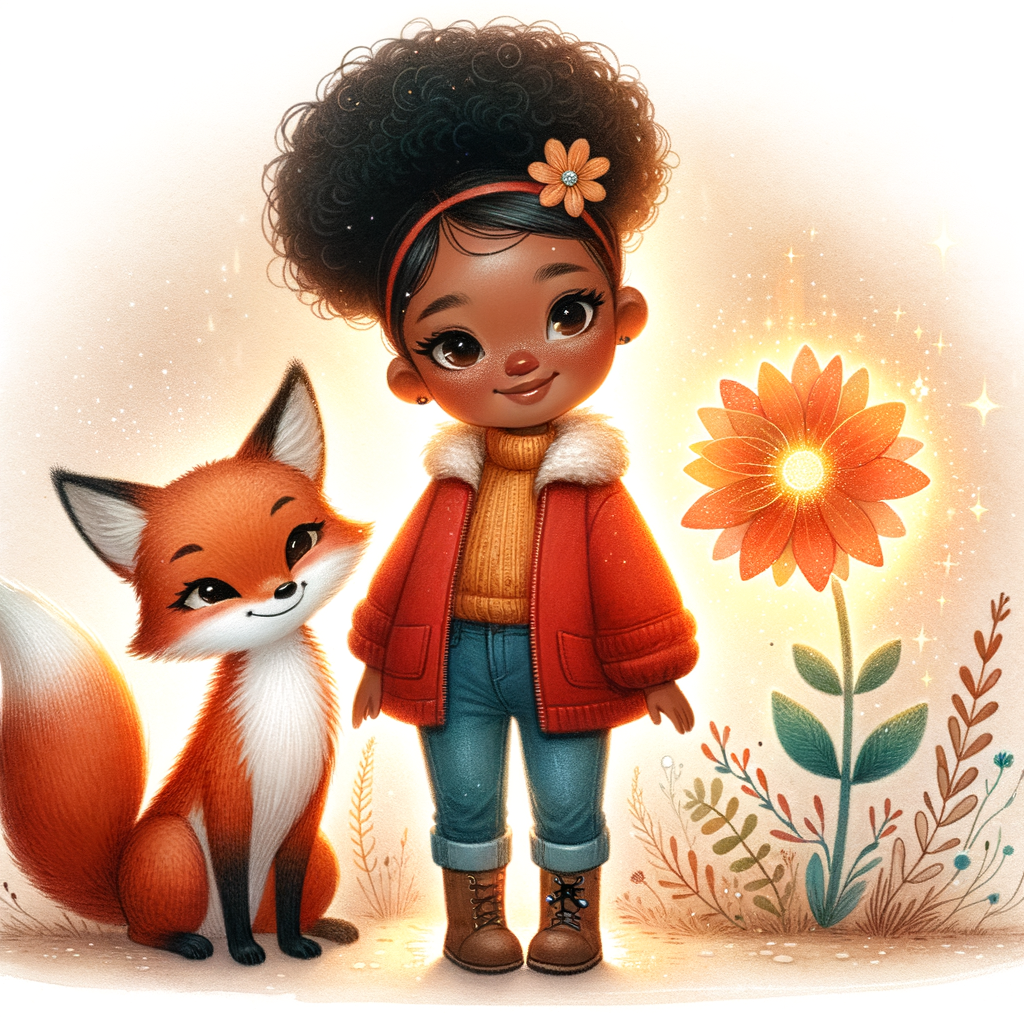 Zara's book - tight curly hair, dark skin